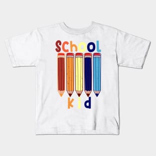 Funny School kid school start T shirt Kids T-Shirt